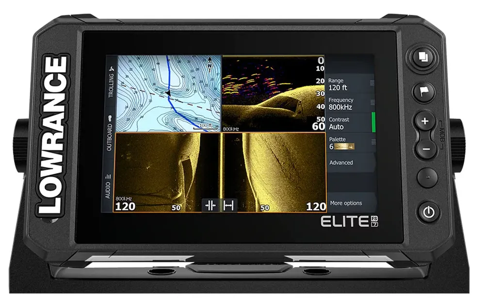 Lowrance Elite FS™ 7 Fish Finder with HDI Transducer-Floor Model