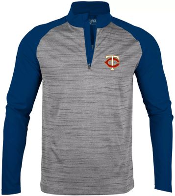 Dick's Sporting Goods Levelwear Men's Chicago Cubs Blue Calibre Icon  Quarter-Zip Shirt