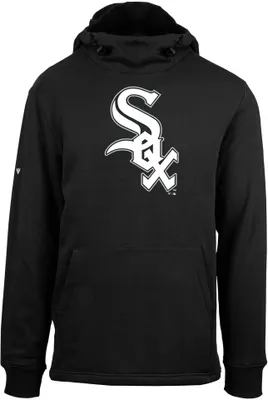 Levelwear Men's Chicago White Sox Black Shift Core Full Front Hoodie
