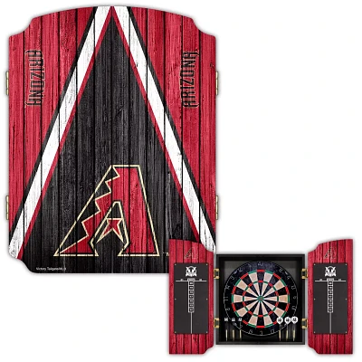 Victory Tailgate Arizona Diamondbacks Dartboard Cabinet