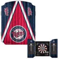 Victory Tailgate Minnesota Twins Dartboard Cabinet