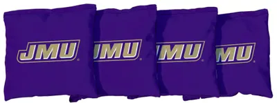 Victory Tailgate James Madison Dukes Purple Cornhole Bean Bags