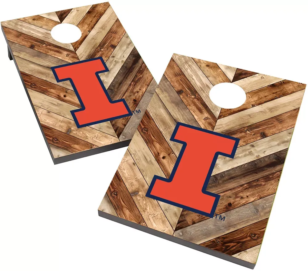 Victory Tailgate Illinois Fighting Illini 2' x 3' MDF Cornhole Boards