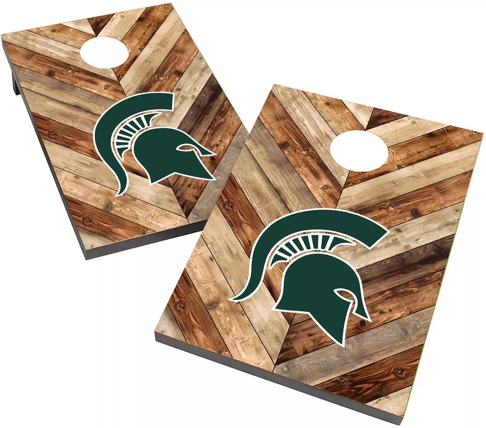 Dick's Sporting Goods Victory Tailgate Michigan State Spartans 2' x 3'  Solid Wood Cornhole Boards