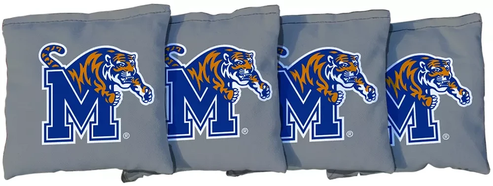 Victory Tailgate Memphis Tigers Grey Cornhole Bean Bags