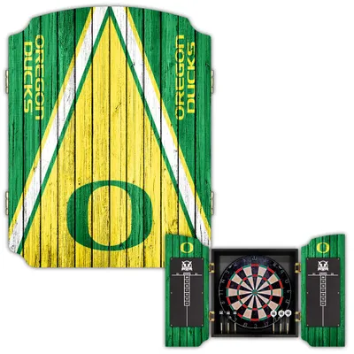 Victory Tailgate Oregon Ducks Dartboard Cabinet