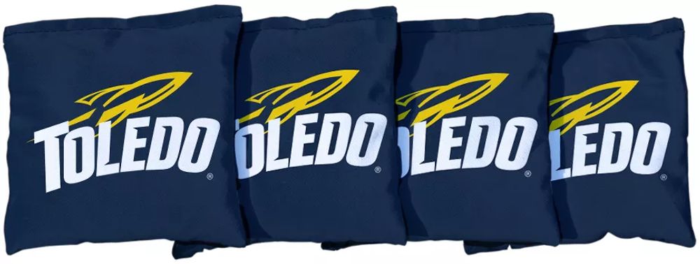 Victory Tailgate Toledo Rockets Blue Cornhole Bean Bags