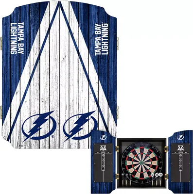 Victory Tailgate Tampa Bay Lightning Dartboard Cabinet