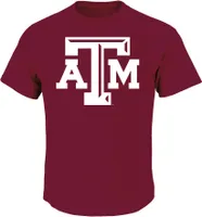 NCAA Men's Big and Tall Texas A&M Aggies Maroon T-Shirt