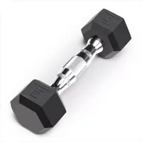 Marcy Rubber Hex Dumbbell - Single