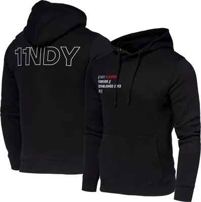 Sport Design Sweden Indy Eleven Logo Black Pullover Hoodie