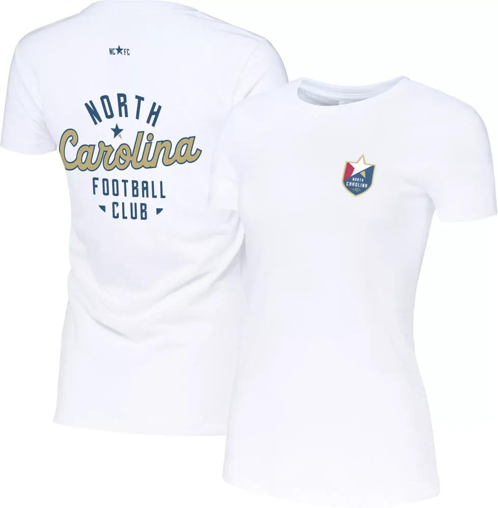 Sport Design Sweden Women's North Carolina FC 2 Logo White T-Shirt