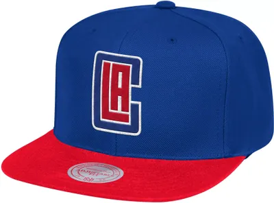 Mitchell & Ness Men's Los Angeles Clippers Royal Snapback Hat