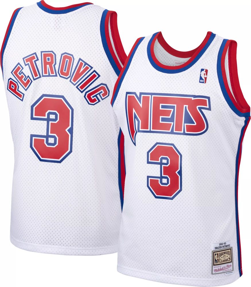 Mitchell & Ness NBA Swingman Jersey New Jersey Nets 1992-93 Drazen Petrovic  #3 White - white