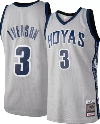 Mitchell & Ness Men's Georgetown Hoyas Allen Iverson #3 1996 Jersey