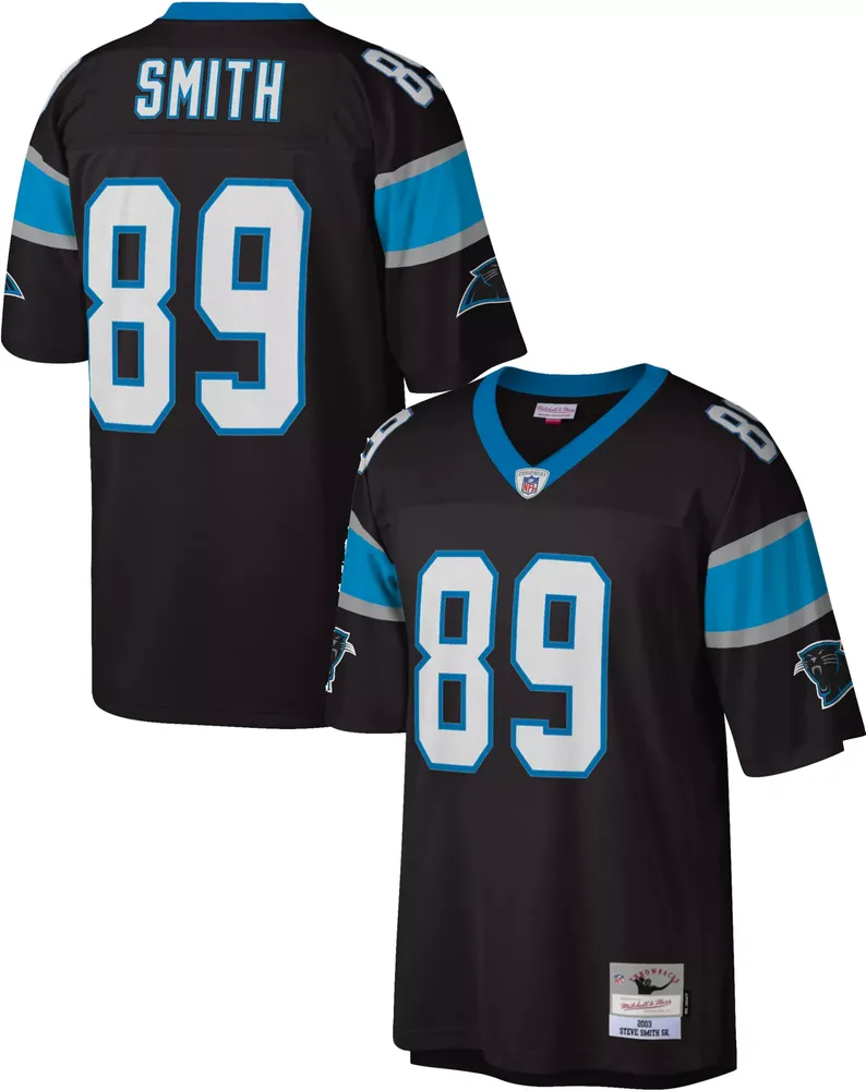 Mitchell & Ness Men's Carolina Panthers Steve Smith #89 2003 Black  Throwback Jersey