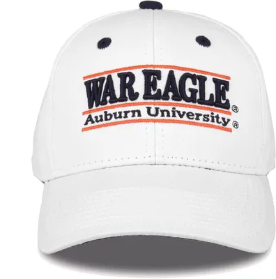 The Game Men's Auburn Tigers White Nickname Adjustable Hat