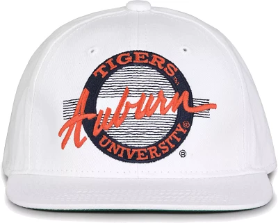 The Game Men's Auburn Tigers White Circle Adjustable Hat