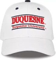 The Game Men's Duquesne Dukes White Bar Adjustable Hat