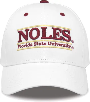 The Game Men's Florida State Seminoles White Nickname Adjustable Hat