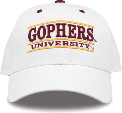 The Game Men's Minnesota Golden Gophers White Nickname Adjustable Hat