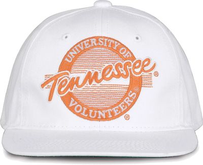 The Game Men's Tennessee Volunteers White Circle Adjustable Hat