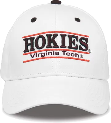The Game Men's Virginia Tech Hokies White Nickname Adjustable Hat