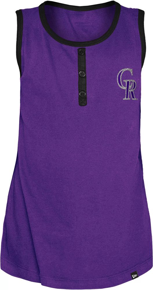 Nike Women's Colorado Rockies Purple Team Tank Top