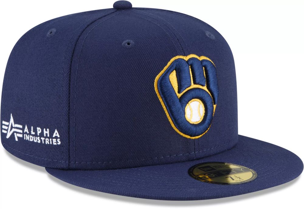Milwaukee Brewers New Era The League 9FORTY Adjustable Cap