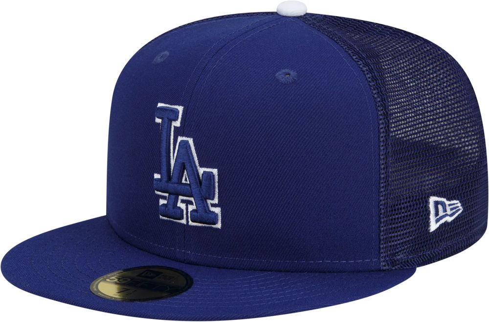 HELLO KITTY DODGERS BLUE BUCKET CAP HAT