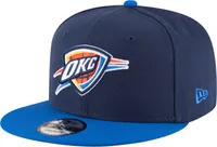 New Era Men's Oklahoma City Thunder Blue 9Fifty Adjustable Hat