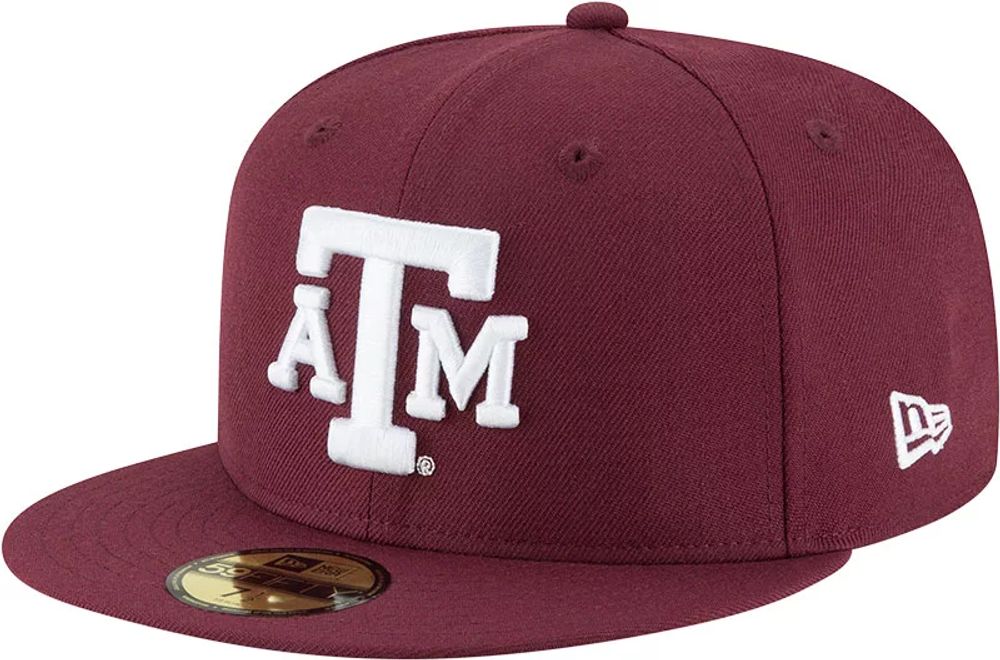 New Era Men's Texas A&M Aggies Maroon 59Fifty Fitted Hat