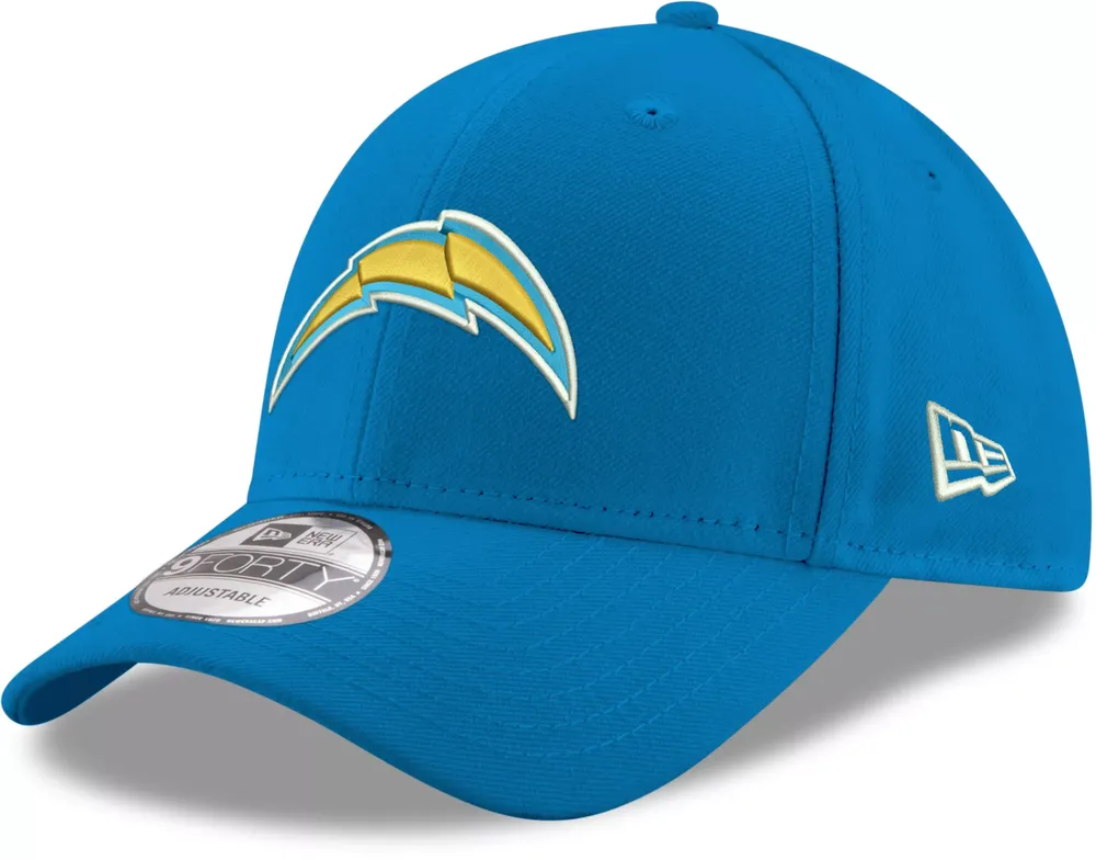 New Era Men's Los Angeles Chargers Blue League 9Forty Adjustable Hat