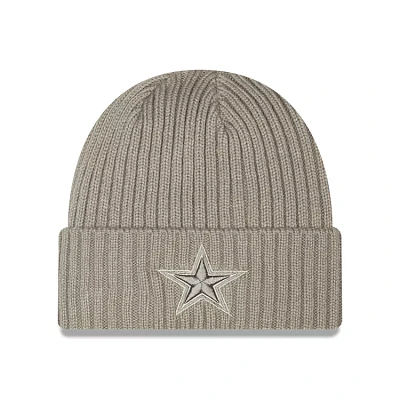 New Era Men's Dallas Cowboys Core Classic Grey Knit Beanie