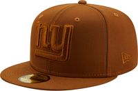 Men's New Era Brown New York Giants Team Color Pack 59FIFTY Fitted Hat