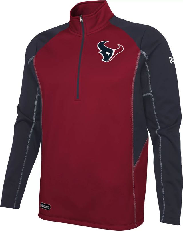 Dick's Sporting Goods Antigua Men's Houston Texans Passage Navy Full-Zip  Jacket