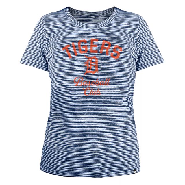 Dick's Sporting Goods New Era Youth Girls' Detroit Tigers Blue Tie Dye  V-Neck T-Shirt