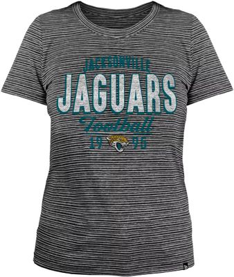 Dick's Sporting Goods New Era Women's Jacksonville Jaguars Teal Lace-Up  V-Neck T-Shirt