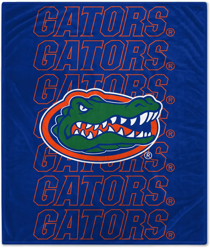 Pegasus Sports Florida Gators 60'' x 70'' Echo Wordmark Blanket