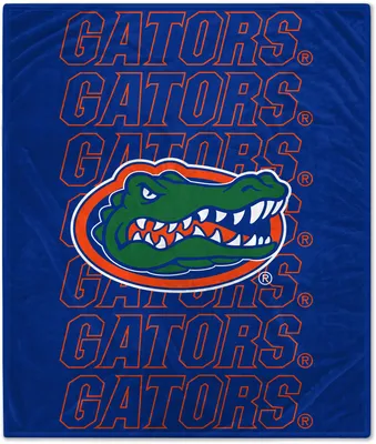 Pegasus Sports Florida Gators 60'' x 70'' Echo Wordmark Blanket