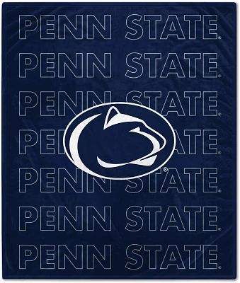 Pegasus Sports Penn State Nittany Lions 60'' x 70'' Echo Wordmark Blanket