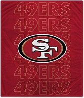 Pegasus Sports San Francisco 49ers 60'' x 70'' Echo Wordmark Blanket