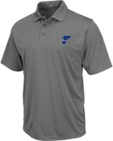 NHL Big & Tall St. Louis Blues Poly Grey Polo