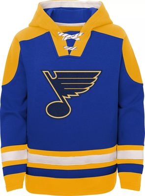 Nhl St. Louis Blues Men's Hooded Sweatshirt With Lace : Target