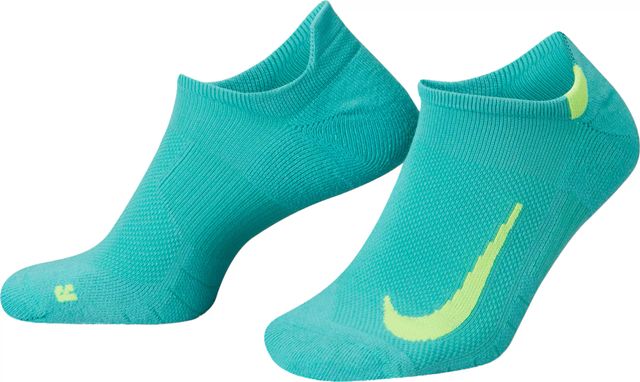 lineair Bediende hengel Dick's Sporting Goods Nike Multiplier Running No-Show Socks - 2 Pack |  Bridge Street Town Centre