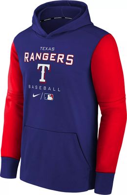 Texas Rangers Nike Women's Authentic Collection Team Raglan