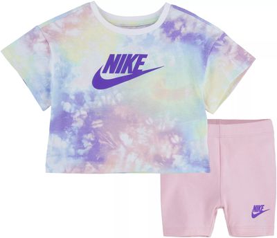Nike / Toddler Girls' Ice Dye Box T-Shirt And Shorts Set