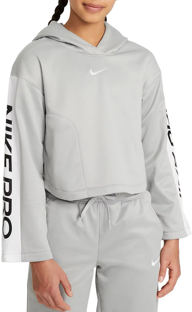 Nike Girls' Pro Therma-FIT Pullover Hoodie