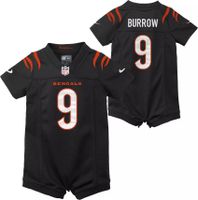 Nike Bengals Joe Burrow JERSEY Black On Field MENS MEDIUM