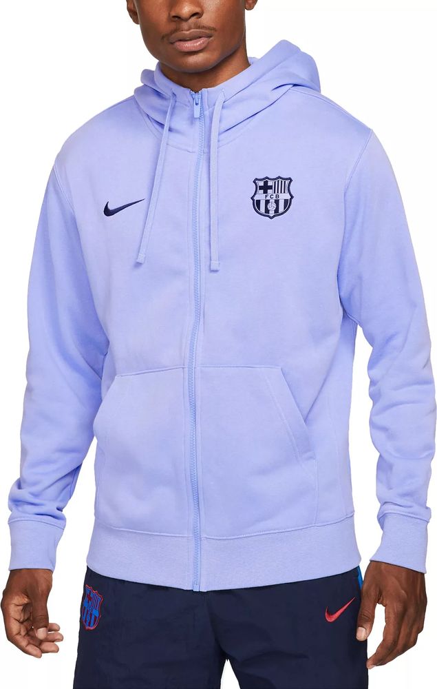 fc barcelona zip hoodie